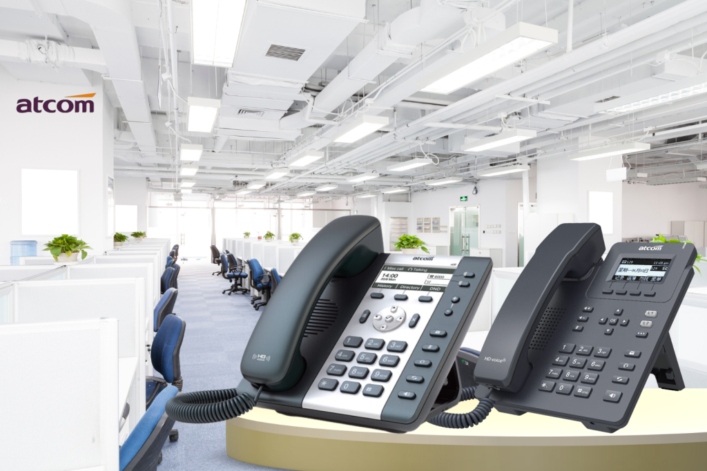 Dien thoai dung day cap Ethernet ATCOM